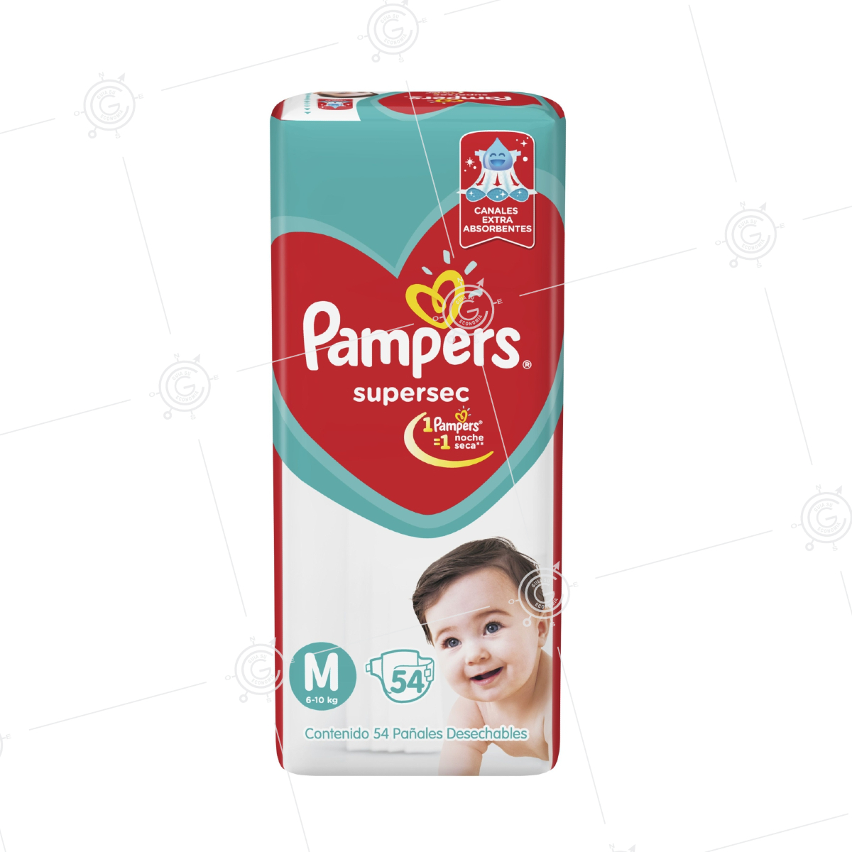 PAÑAL PAMPERS SUPERSEC MED 54UN (3)