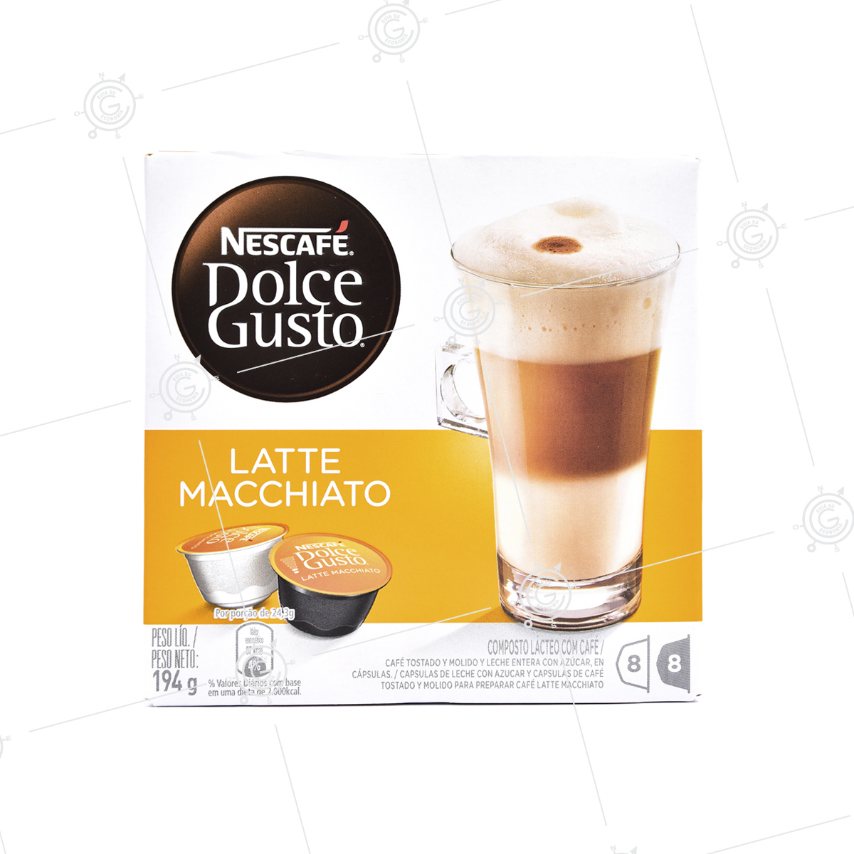 CAFE CAPPUCINO DOLCE GUSTO LATTE MACCHIATO 112GRX3 (3) - Casa Grütter