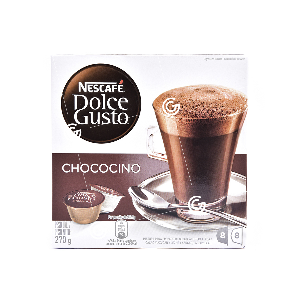 CAFE DULCE GUSTO CHOCOCINO 270GR 16UN CAP (3) - Casa Grütter