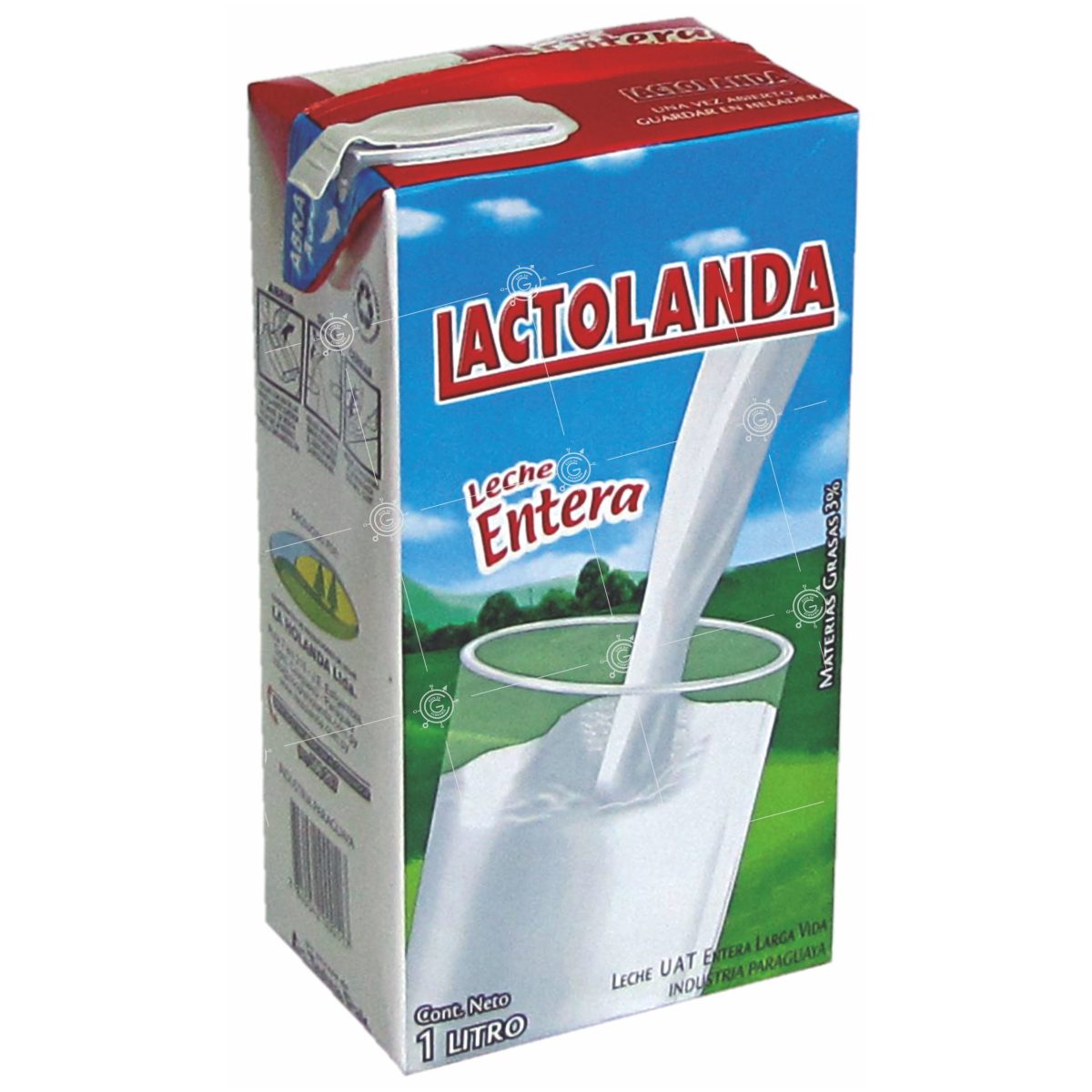 LECHE ENTERA LACTOLANDA 1 LT. Casa Grütter
