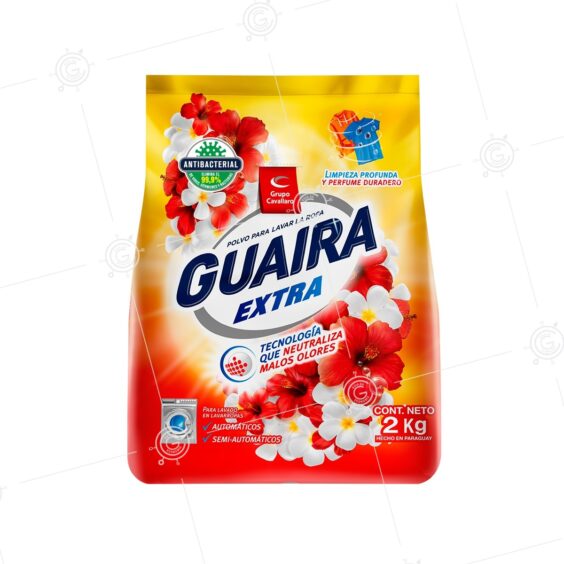 Jabon En Polvo Guaira Extra X 2 Kg 6 Casa Grütter 5346