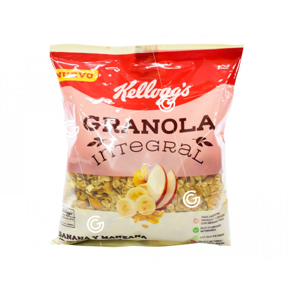 GRANOLA INTEGRAL KELLOGGS BANANA/MANZ.350 GR Casa Grütter